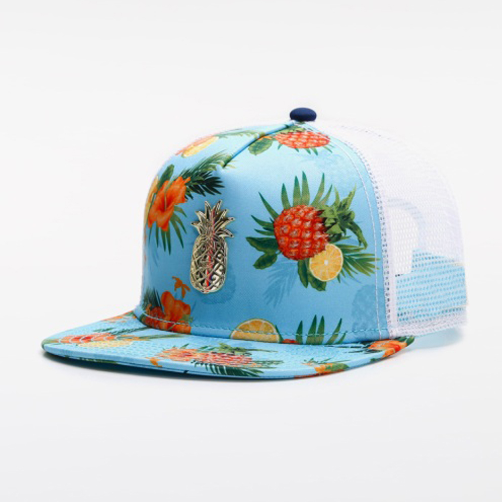 Snapback Hat Flat - قبعة عصرية متعددة الاستخدامات بطبعة فواكه