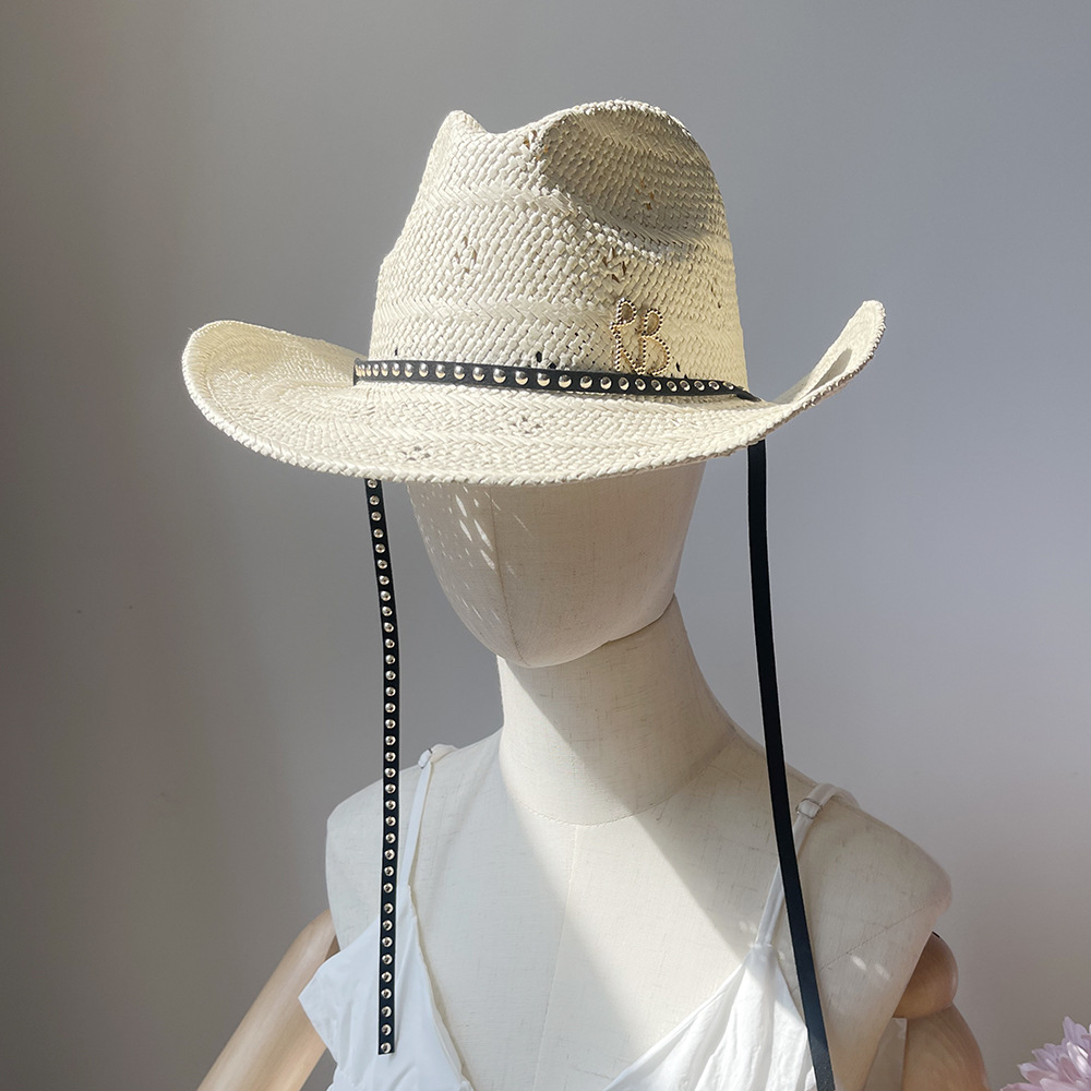 قبعة كاوبوي جديدة واسعة الحواف - مراجعة Cowboy Hat Straw وسعره