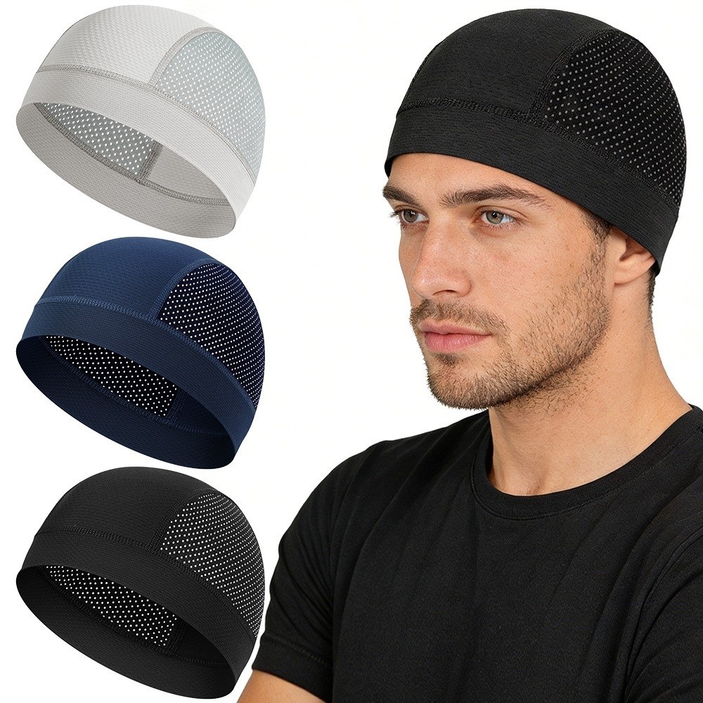 قبعة شبكية خفيفة غير رسمية لحم - مراجعة Skull Cap Helmet Liner وسعره