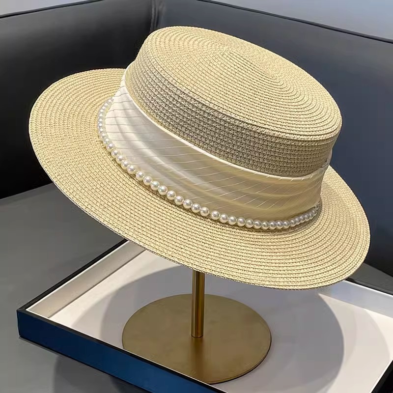 2025 نمط جديد قبعة الرجعية شقة - مراجعة Sun Hat Wide Brim وسعره