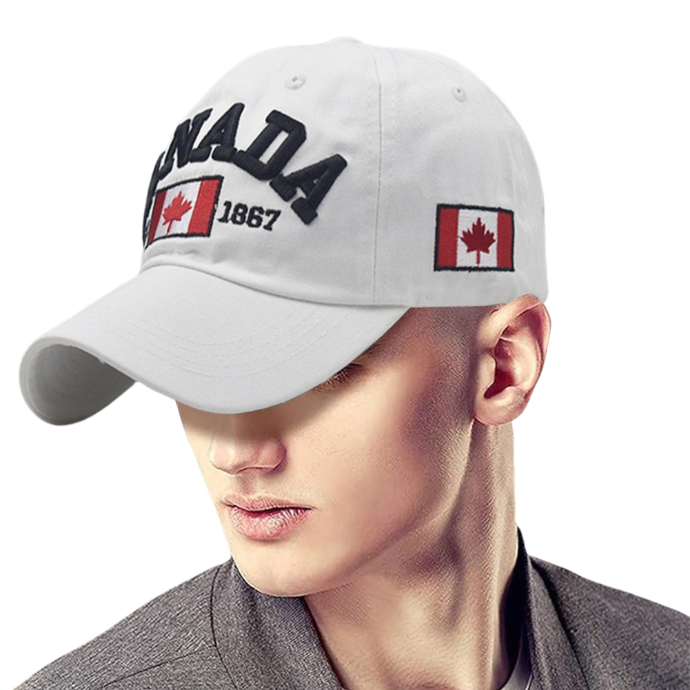 قبعة بيسبول كندية بتصميم ورقة  - مراجعة Dad Hat Cotton وسعره