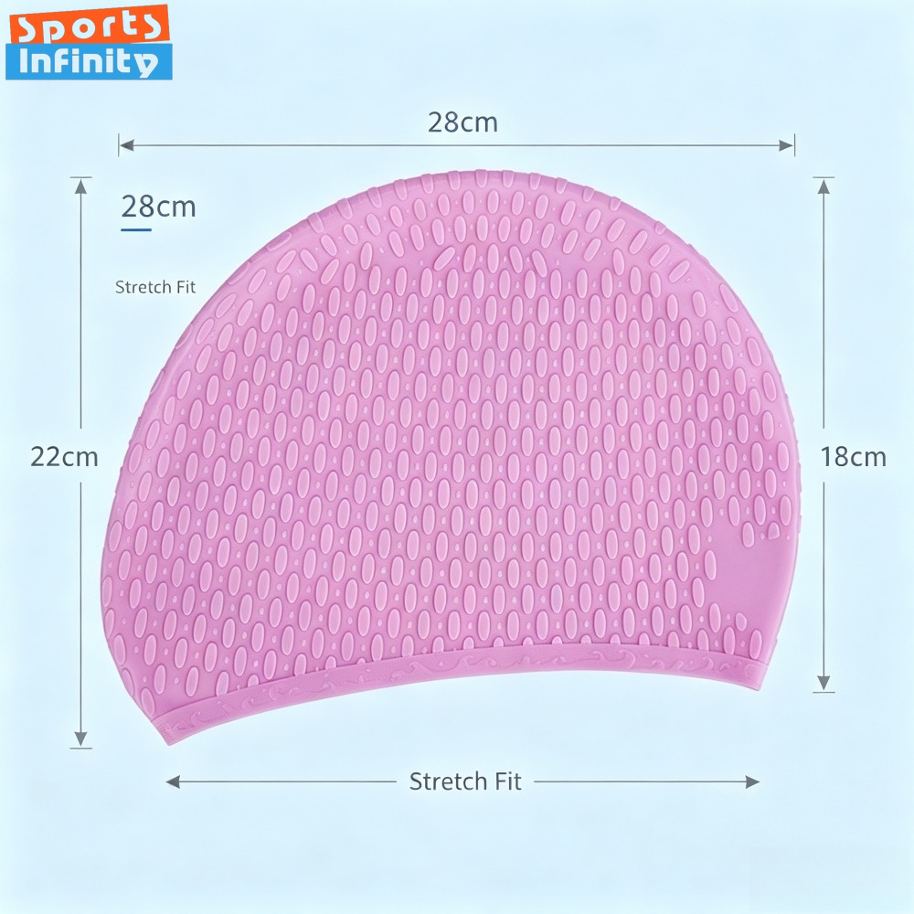 قبعة سباحة سيليكون للبالغين لل - مراجعة Swim Hat Silicone وسعره